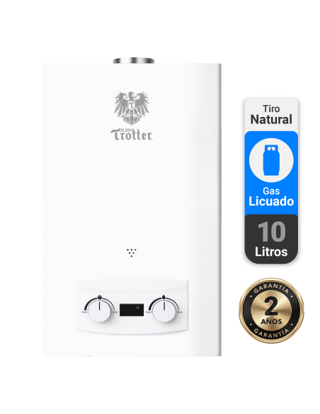Calefont Albin Trotter 10 Litros Tiro Natural Gas Licuado