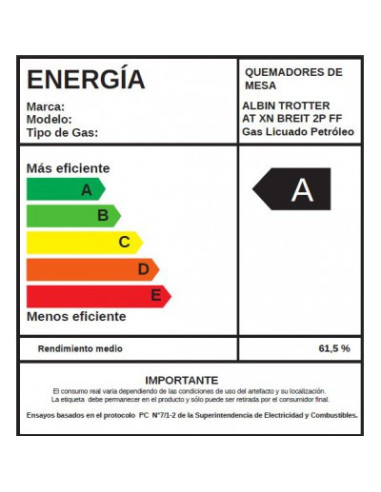 Encimera AT-XN Breit 2P FF