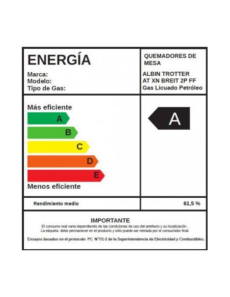 Encimera AT-XN Breit 2P FF