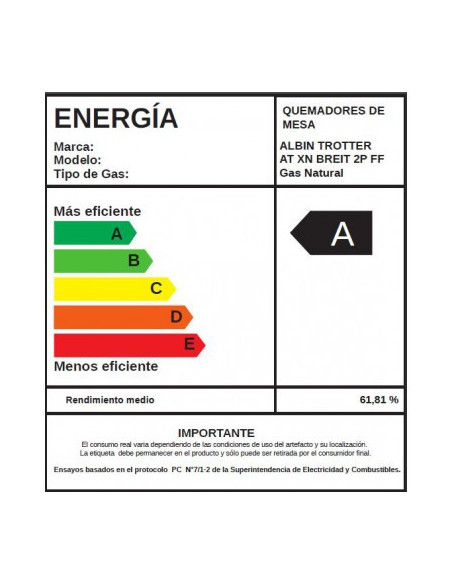 Encimera AT-XN Breit 2P FF