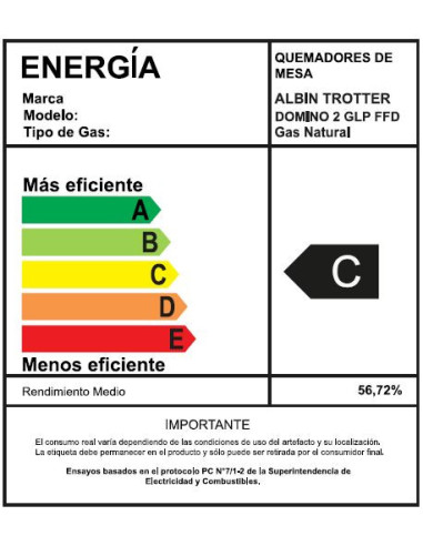 Encimera AT Domino 2 FFD