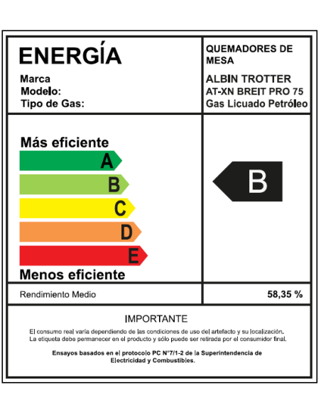 Encimera AT-XN Breit Pro 75