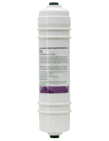 Filtro Carbón Activo Purificador Vitalit Glanz