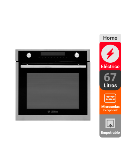 Horno Eléctrico Empotrable con Microondas Incorporado ATMD Sky Twin