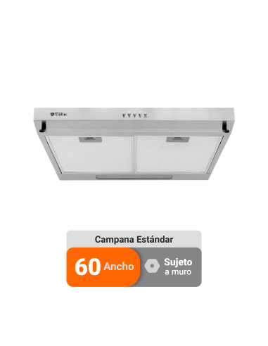Campana AT-XN Rein 60 Inox