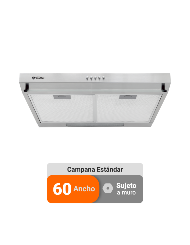Campana de Cocina Albin Trotter Rein 60 M2 Inox