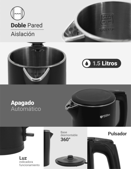 Hervidor AT-MD Dampf 3