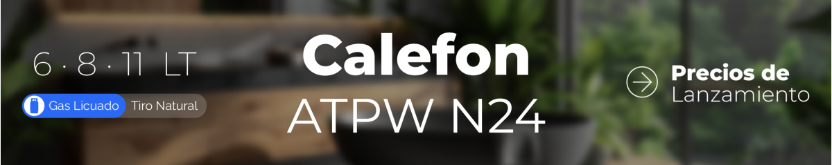 Calefones tiro natural | Agua caliente segura, eficiente y confiable
